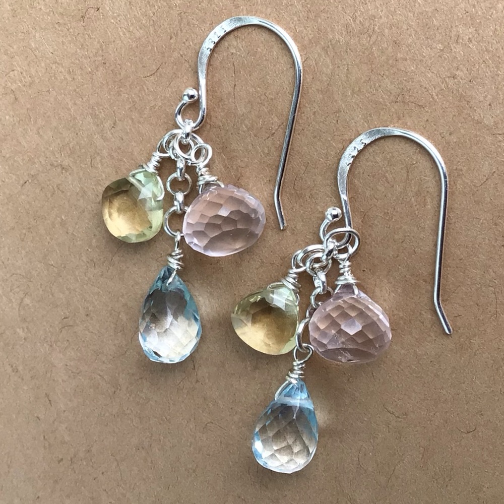 Sterling Silver Sundance Charm Earrings